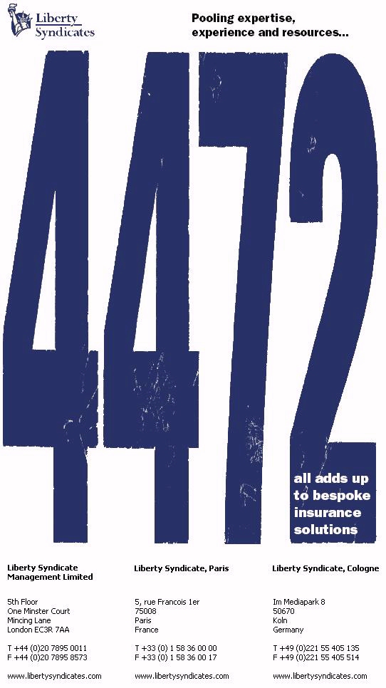 Liberty Syndicates, Chelmsford HC Sponsor